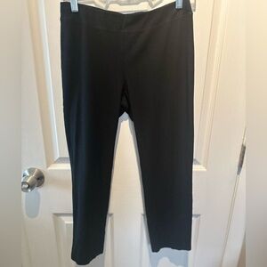 Eileen Fisher black XS cropped pants preppy office